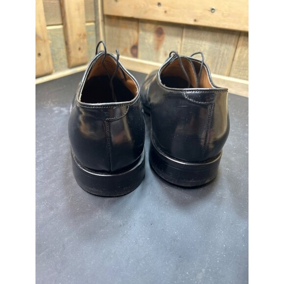 Johnston & Murphy Mens Black Leather Cap Toe Oxford Dress Shoes Size 13 D/B main image 8